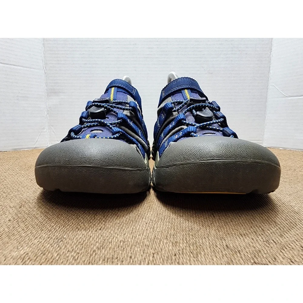 Keen Waterproof Hiking Sandals Youth 5 Newport H2 Blue Hook & Loop 1009962